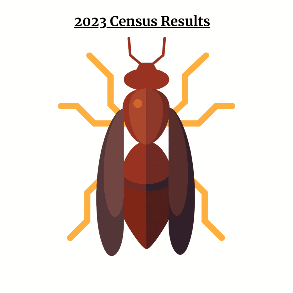 2023 Census results summary graphic
